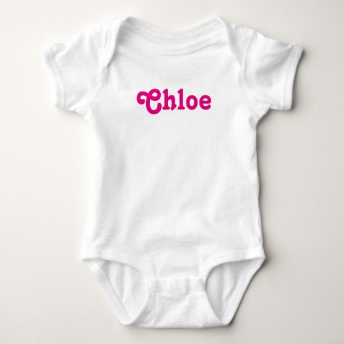 Clothing Baby Chloe Baby Bodysuit