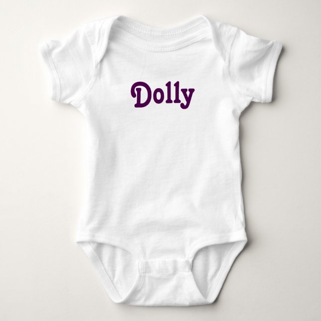 Clothing Baby Dolly Baby Bodysuit (Front)