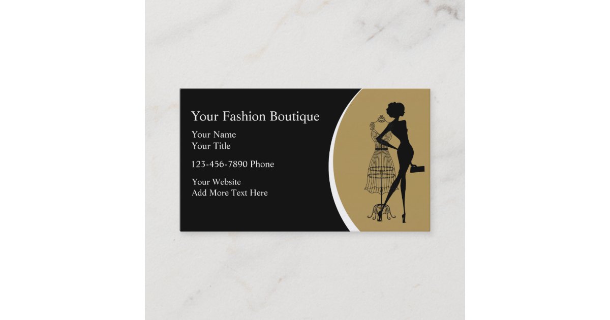 Clothing Boutique Business Cards