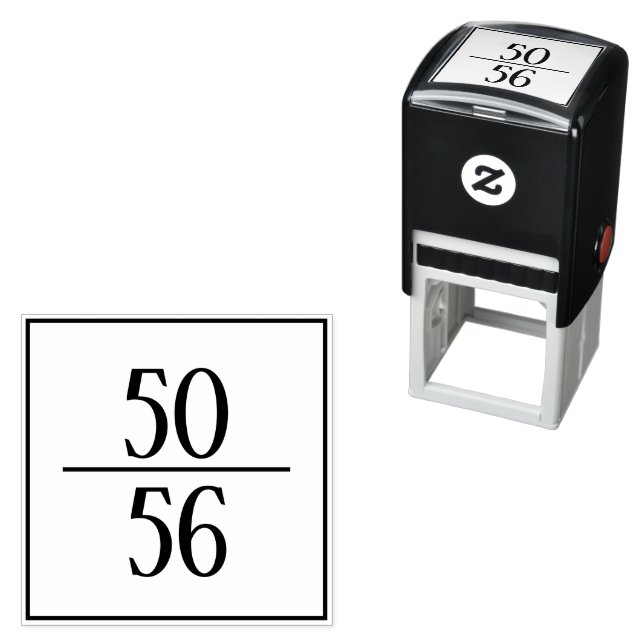 Clothing Boutique Dress Sizes Self-inking Stamp (In Situ)