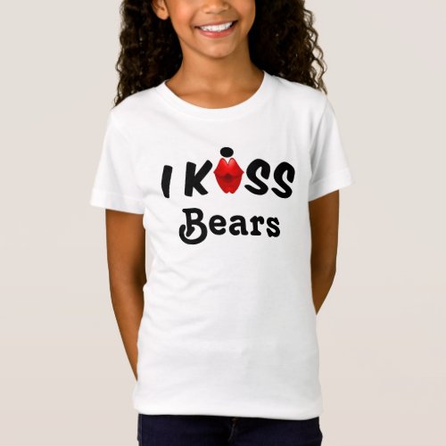 Clothing Children I Kiss Bears T_Shirt