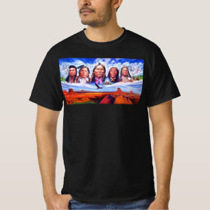 Clothing Fashion Native Americans Painting Mens T-Shirt