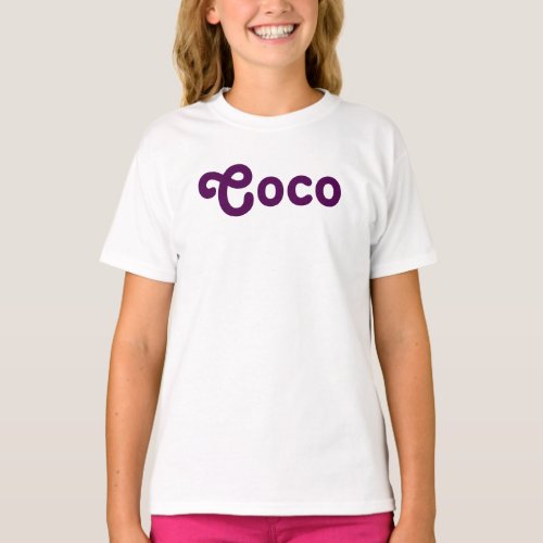 Clothing Girls Coco T_Shirt