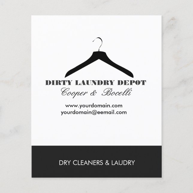 Clothing Hanger  Fashion Custom Flyer (Front)