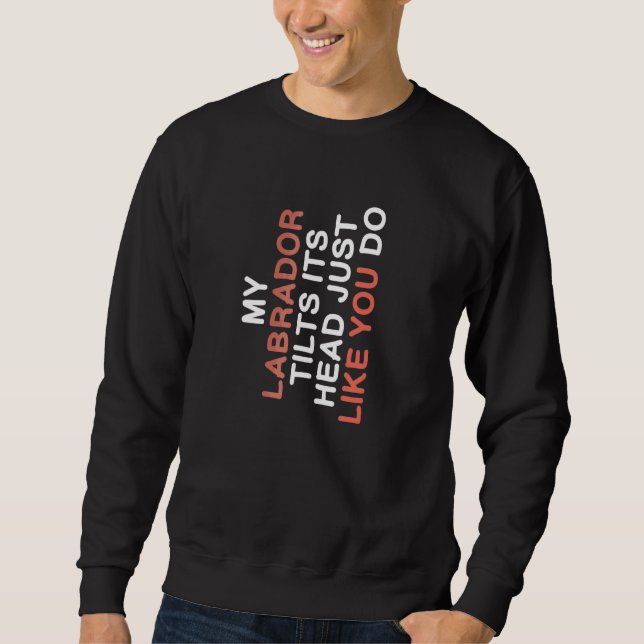 Clothing Labrador Sweatshirt (Front)