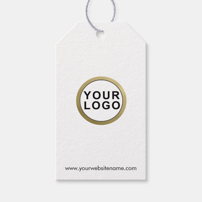 Clothing Logo Simple Modern Hang Tag (Front)