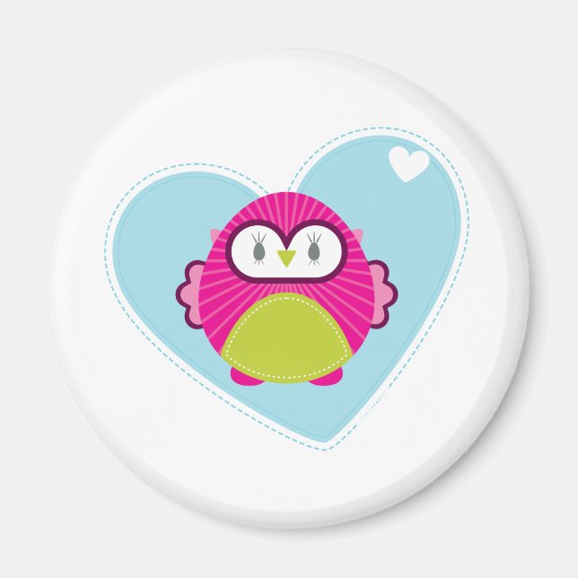 CLOTHING :: owl - hoot Magnet (Front)
