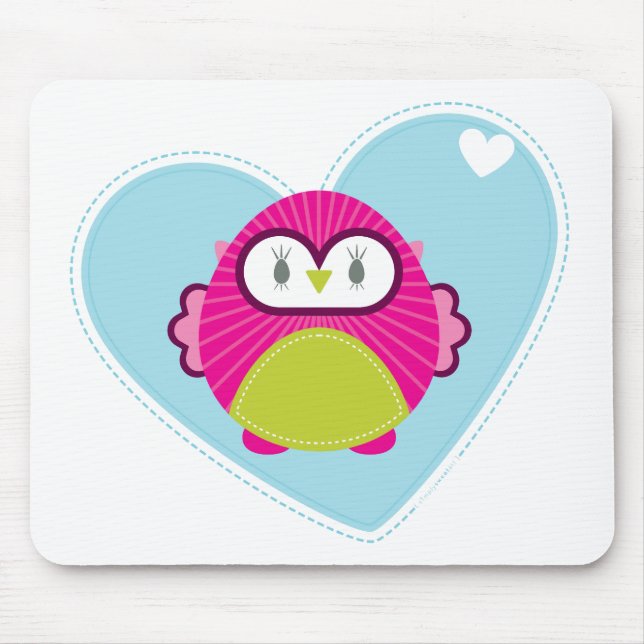 CLOTHING :: owl - hoot Mouse Pad (Front)