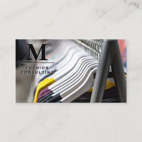 Clothing Rack  Fashion Designer Business Card