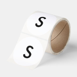 Clothing S Small Size Labels for Clothes Apparel