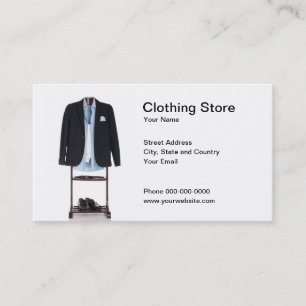 Clothing Store Business Card