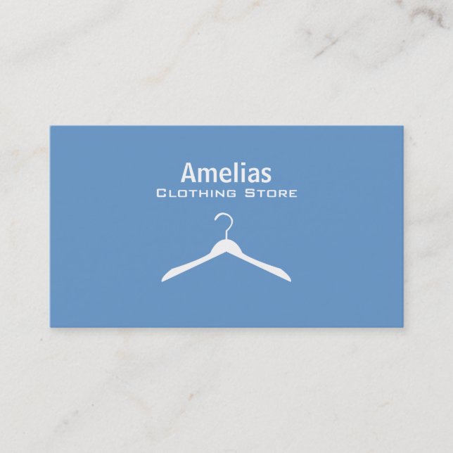 Clothing Store Business Cards (Front)