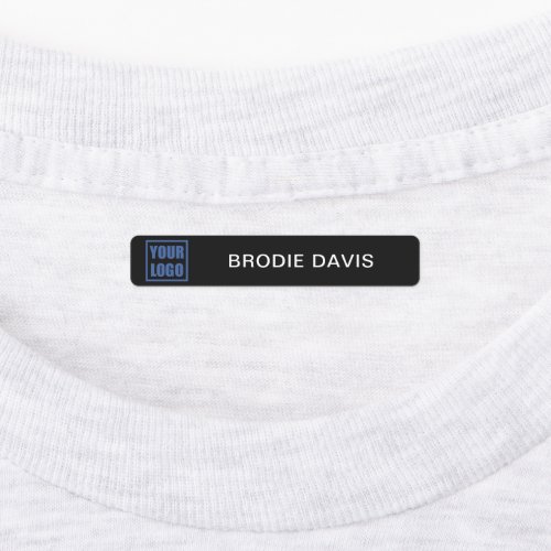 Clothing Tags Employee Name  Business Logo Labels