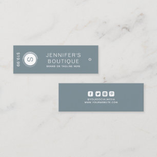 Clothing Tags Small Business Blue Price Tags