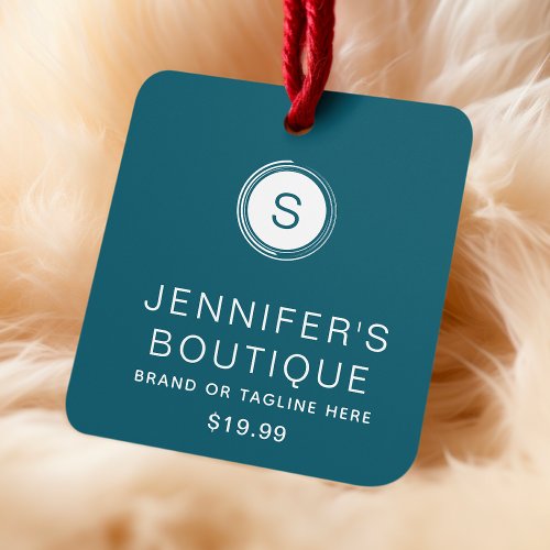 Clothing Tags Small Business Blue White