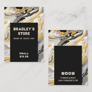 Clothing Tags Small Business Modern Abstract