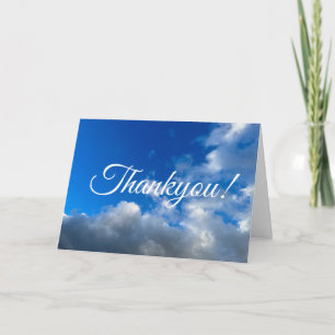Cloud#24 thank you card