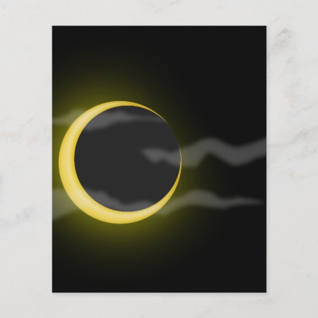 cloud-38060  cloud moon cartoon clouds stars cresc flyer (Front)