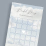 Cloud 9 Bridal Shower Bingo Game Cards