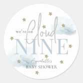 Great Job Gold Star Faux Glitter Star Sticker, Zazzle