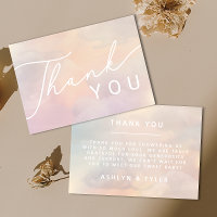 Cloud 9 Heaven Thank You Card