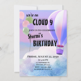 Cloud 9 invitation