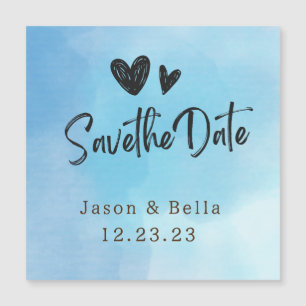 Cloud 9 Simply & Lovely Save the Date Magnet