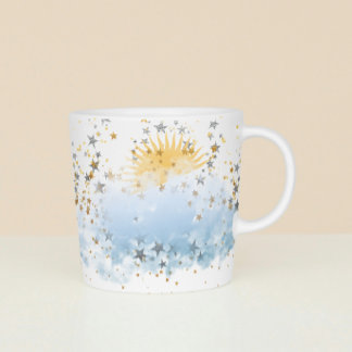 Cloud 9 with Sun giant coffee mug