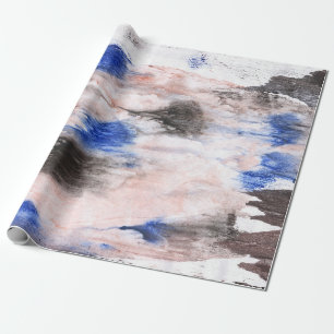 Cloud abstraction. Abstract watercolor background. Wrapping Paper