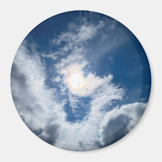 Cloud and Sun #3 Magnet