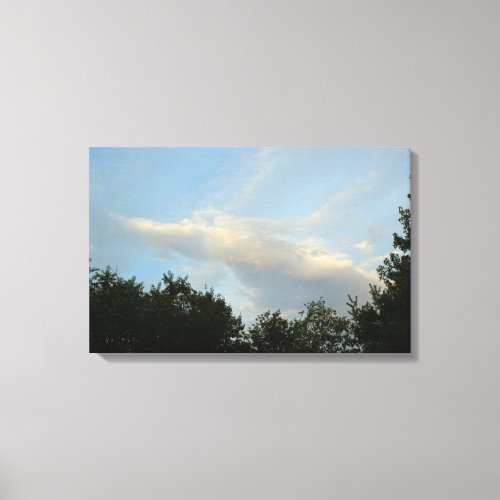 Cloud Angel Flying Through the Skies _ Larg Canvas