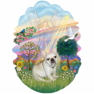 Cloud Angel - French Bulldog 1 Statuette