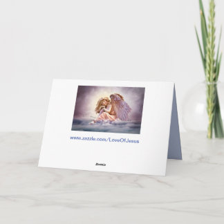 cloud angel greeting card