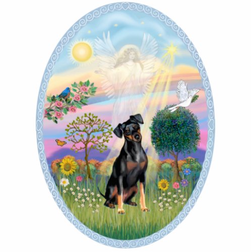 Cloud Angel _ Miniature Pinscher natural Cutout