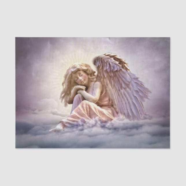 cloud angel tissue paper (Front)