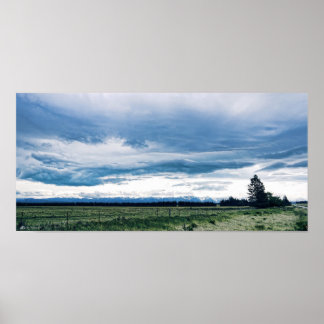Cloud Artistry South Island, New Zealand Print