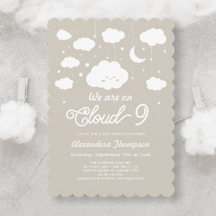 Cloud Baby Shower  Invitation