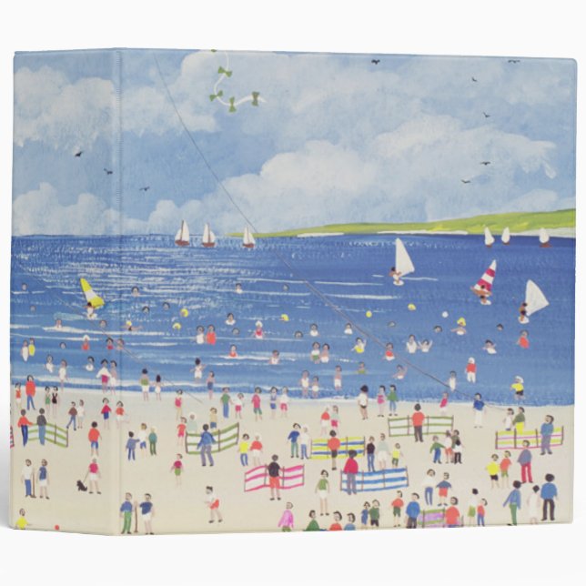 Cloud Beach 3 Ring Binder (Front/Spine)