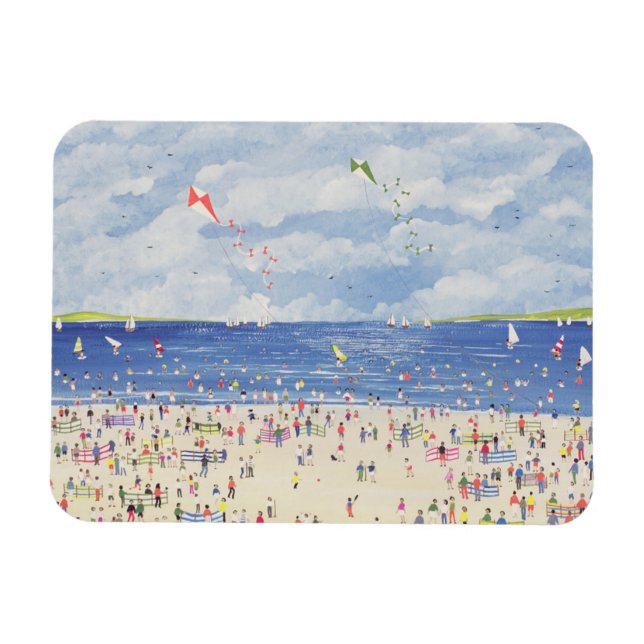 Cloud Beach Magnet (Horizontal)