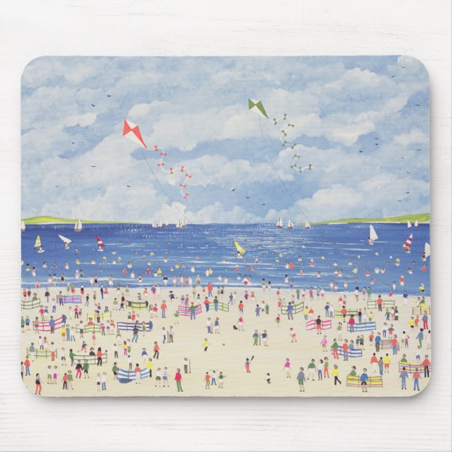 Cloud Beach Mouse Pad (Front)
