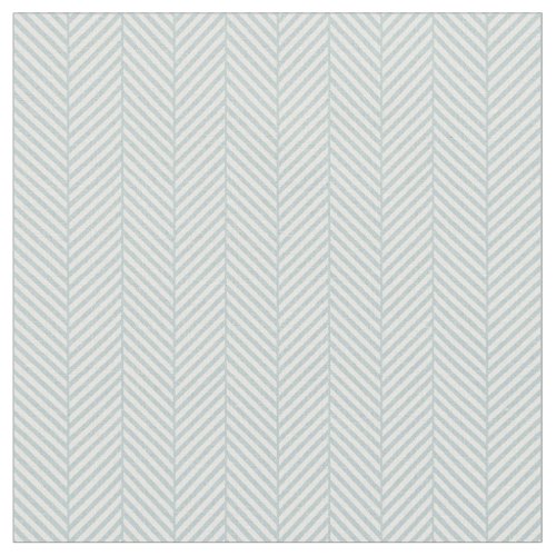 Cloud Blue Herringbone Fabric