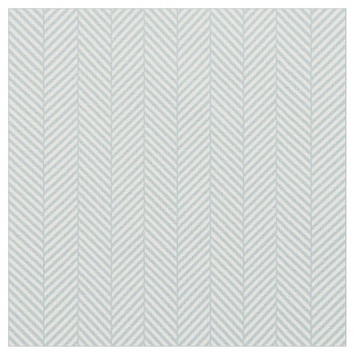 Cloud Blue Herringbone Fabric