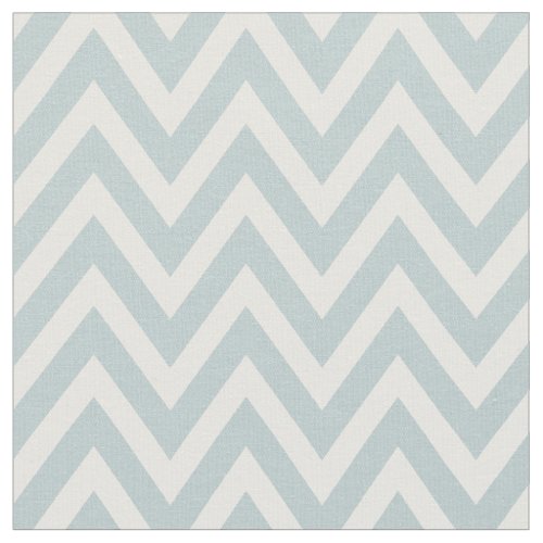 Cloud Blue Modern Chevron Stripes Fabric