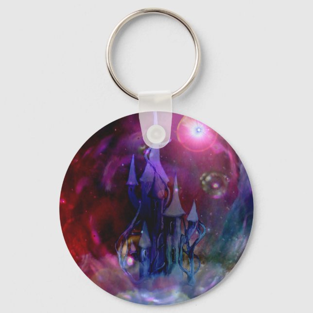 Cloud Castle Keychain (Front)