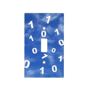 Cloud Computing Data Light Switch Cover