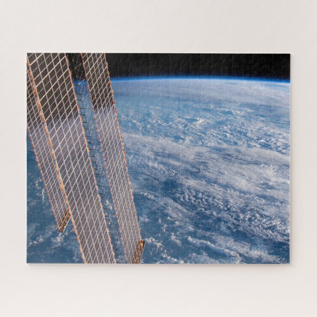 Cloud-Covered Tasman And Coral Seas. Jigsaw Puzzle (Horizontal)