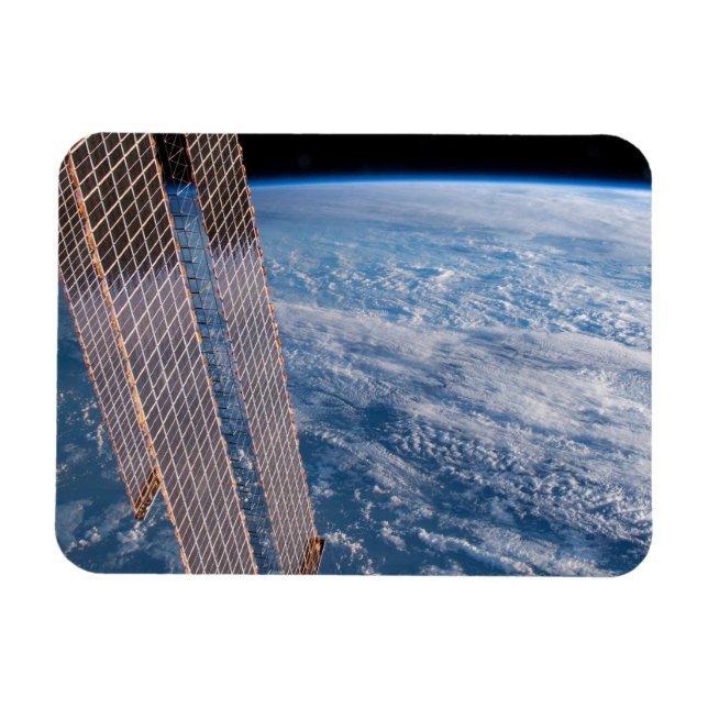 Cloud-Covered Tasman And Coral Seas. Magnet (Horizontal)