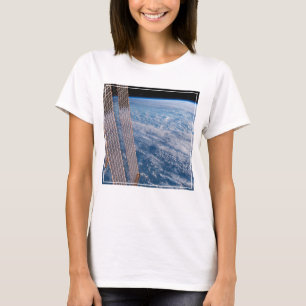 Cloud-Covered Tasman And Coral Seas. T-Shirt