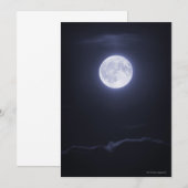 Cloud Covering Full Moon (Front/Back)