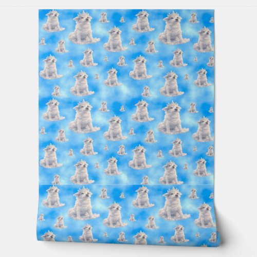 Cloud Crown Puppy Wallpaper